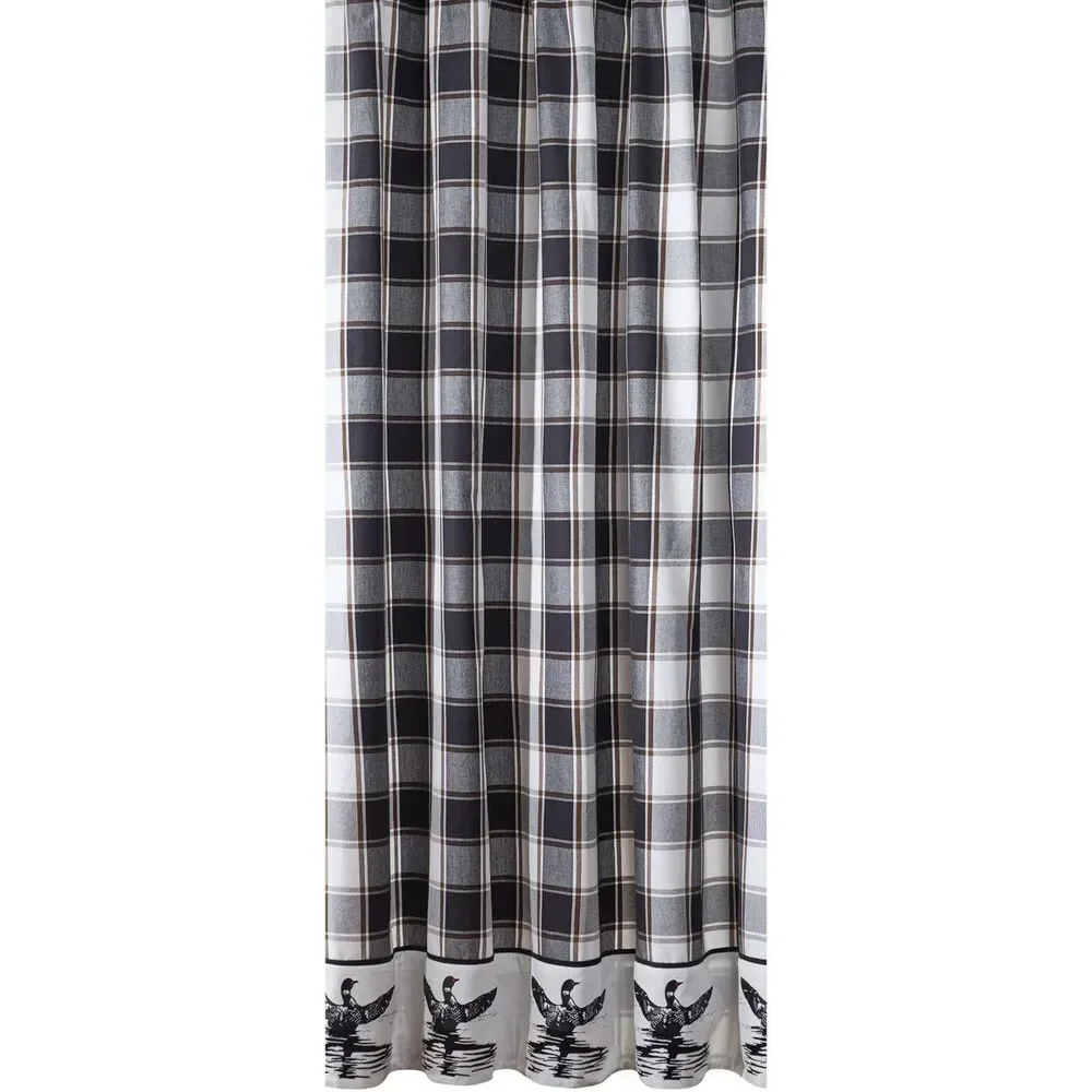Park Designs Hixon Loon Shower Curtain 72 in x 72 in
